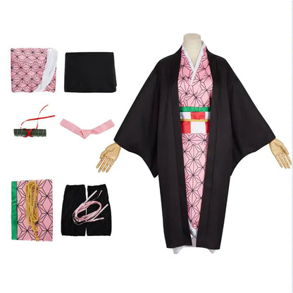 Demon Slayer Cosplay Costumes for Halloween Party